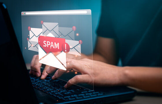 Visuele weergave van een anti-spam gateway die virussen blokkeert voor de server